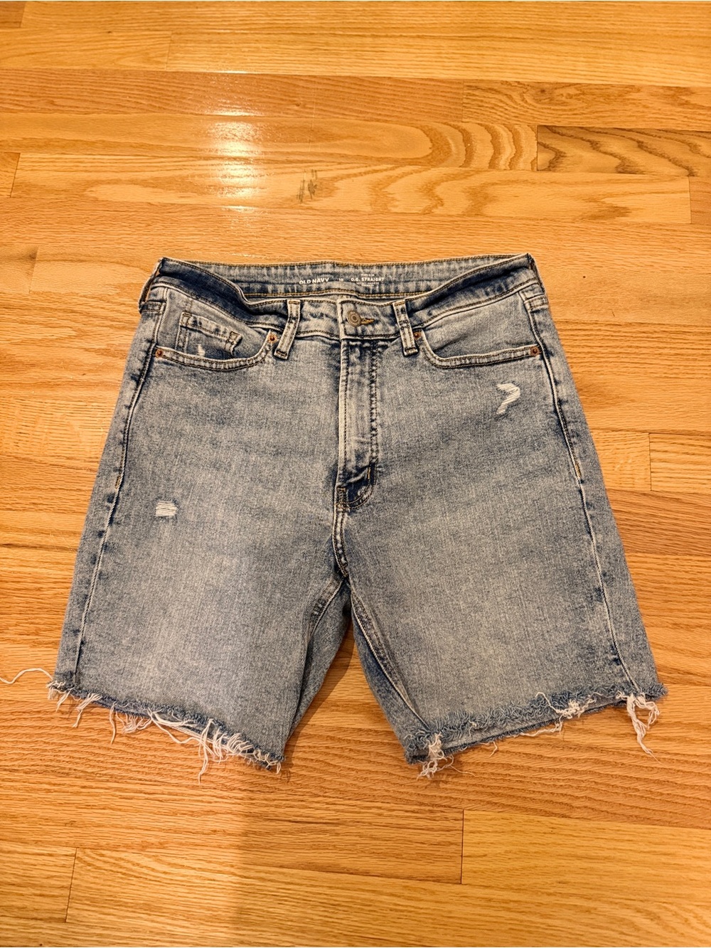 High rise O.G. Straight Shorts